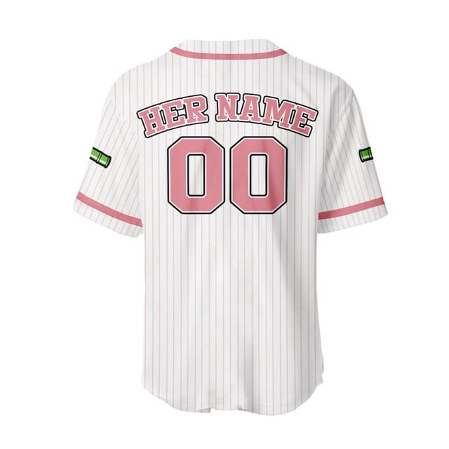 Nezuko Baseball Jersey - Waifu Personalized Edition