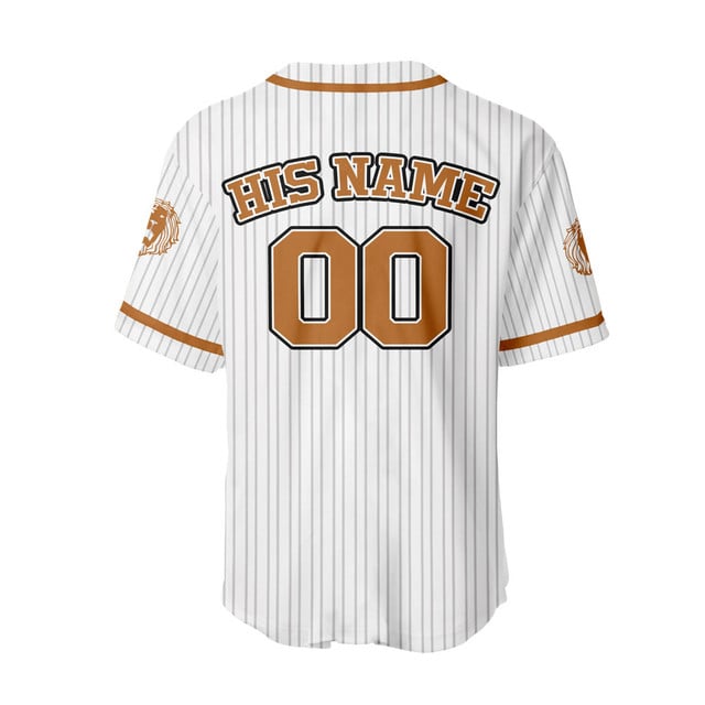 Escanor Baseball Jersey Senpai Personalized Edition