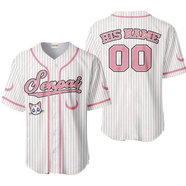 Artemis Baseball Jersey Senpai Personalized Edition