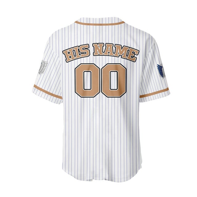 Eren Yeager Baseball Jersey Senpai Personalized Edition