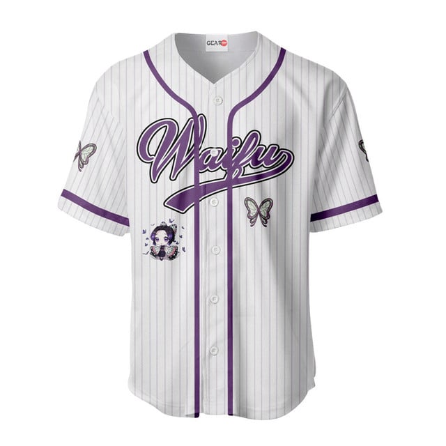 Shinobu Kocho Baseball Jersey - Waifu Personalized Edition