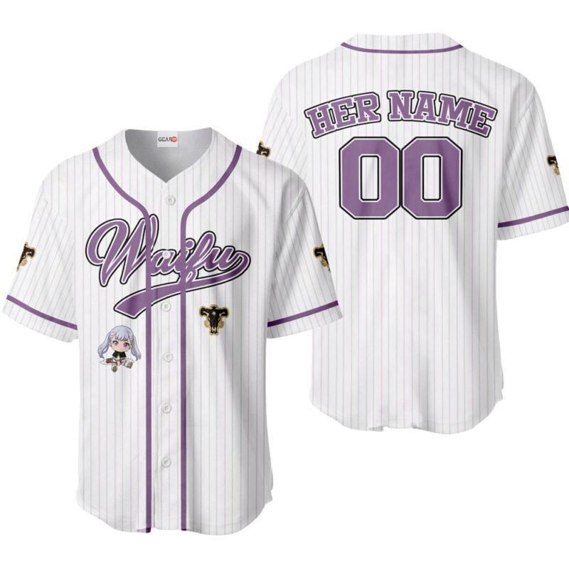 Noelle Silva Baseball Jersey - Waifu Personalized Edition