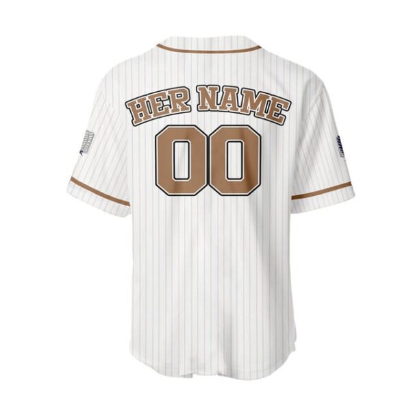 Mikasa Ackerman Baseball Jersey - Waifu Personalized Edition