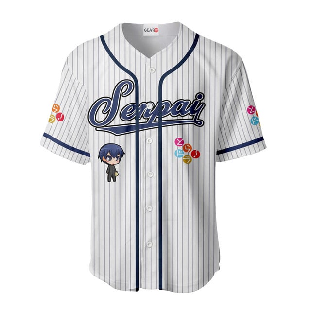 Ryuuji Takasu Baseball Jersey Senpai Personalized Edition
