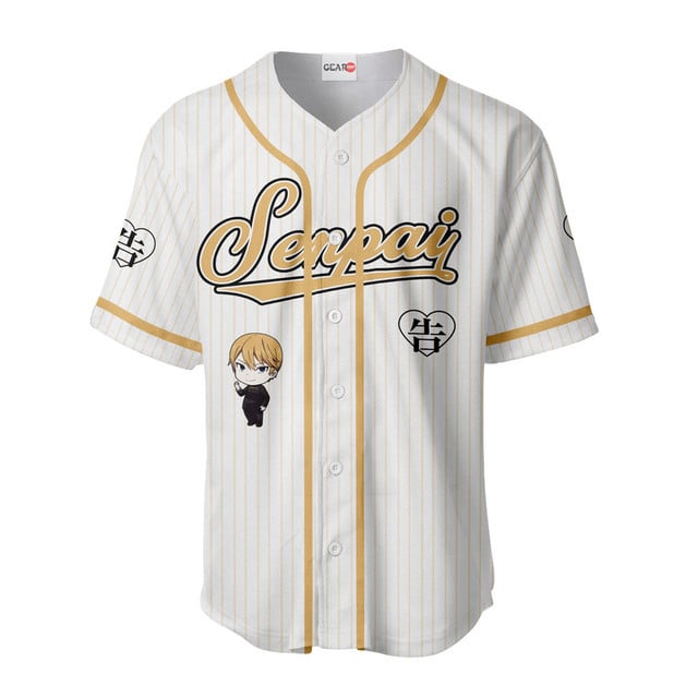 Miyuki Shirogane Baseball Jersey Senpai Personalized Edition
