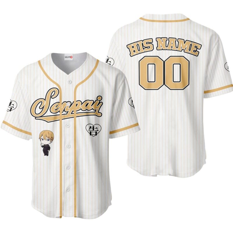 Miyuki Shirogane Baseball Jersey Senpai Personalized Edition