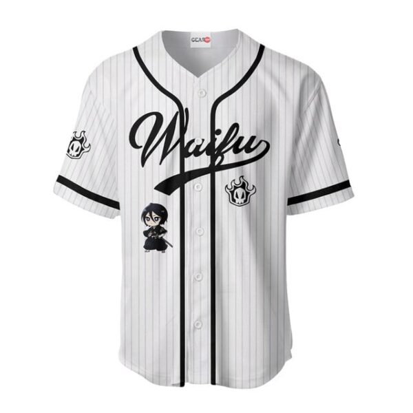 Rukia Kuchiki Baseball Jersey - Waifu Personalized Edition