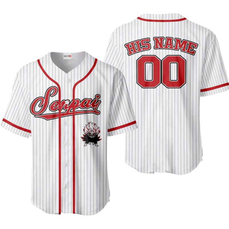 Okarun Baseball Jersey Senpai Personalized Edition