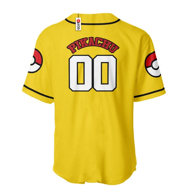 Pikachu Baseball Jersey Personalized Edition