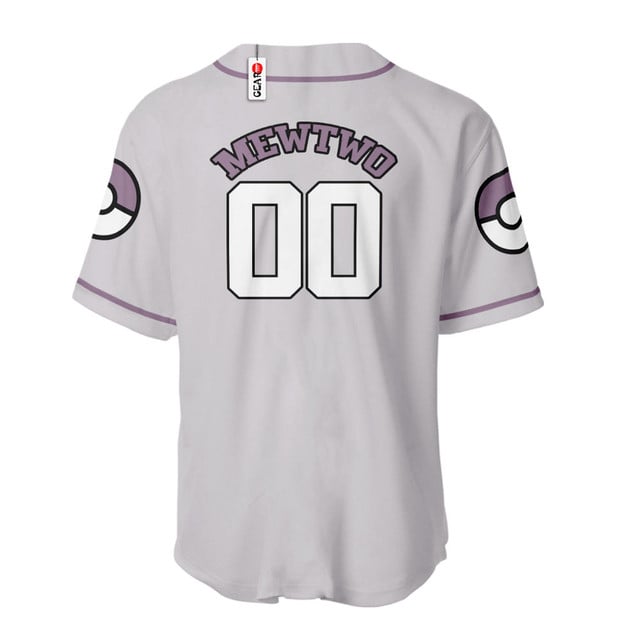 Mewtwo Baseball Jersey Personalized Edition