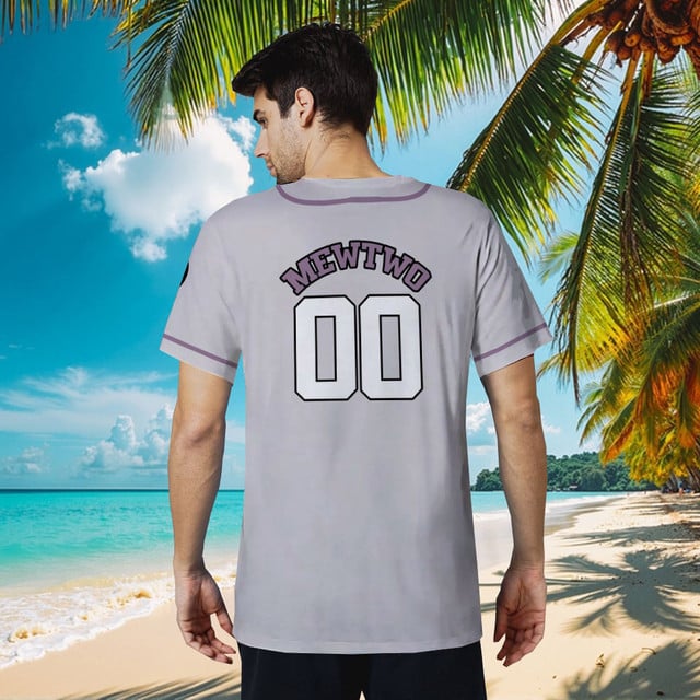 Mewtwo Baseball Jersey Personalized Edition