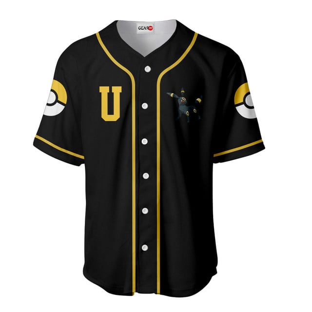 Umbreon Baseball Jersey Personalized Edition