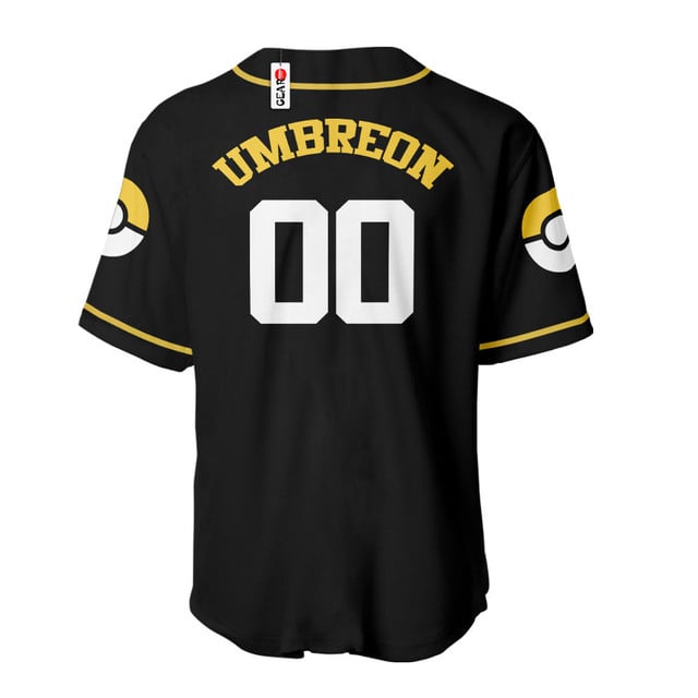 Umbreon Baseball Jersey Personalized Edition