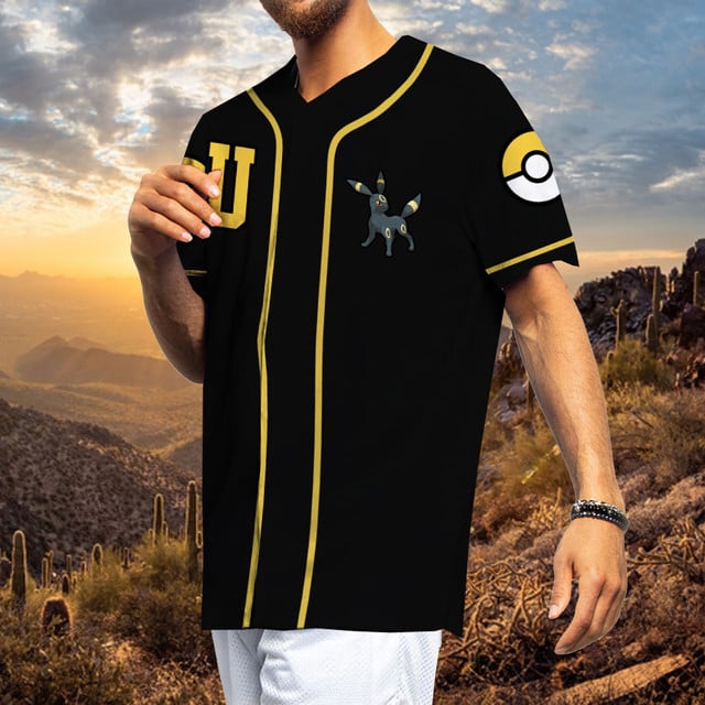 Umbreon Baseball Jersey Personalized Edition