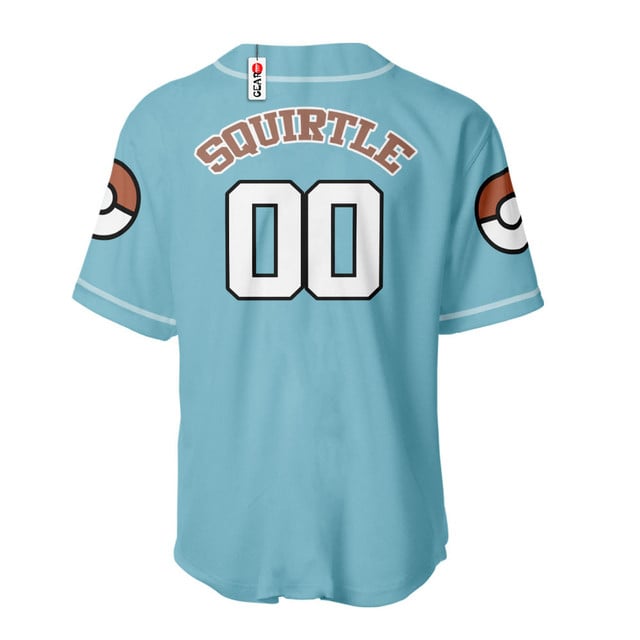 Squirtle Baseball Jersey Personalized Edition