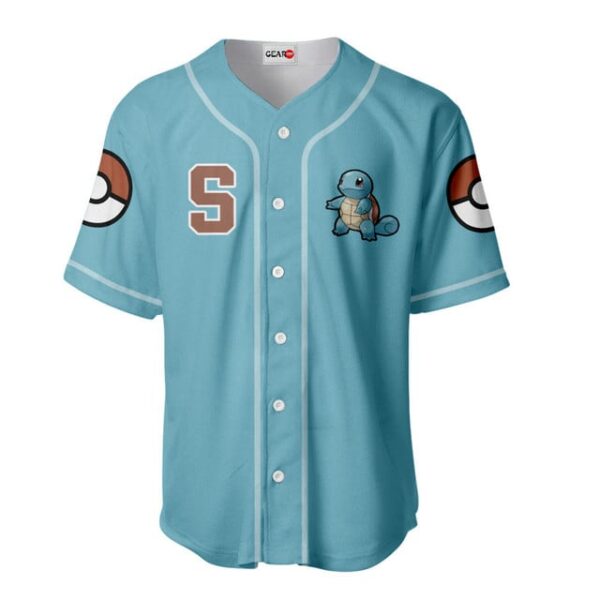 Squirtle Baseball Jersey Personalized Edition