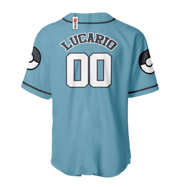 Lucario Baseball Jersey Personalized Edition