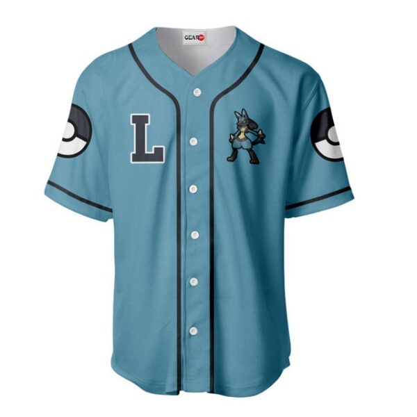 Lucario Baseball Jersey Personalized Edition