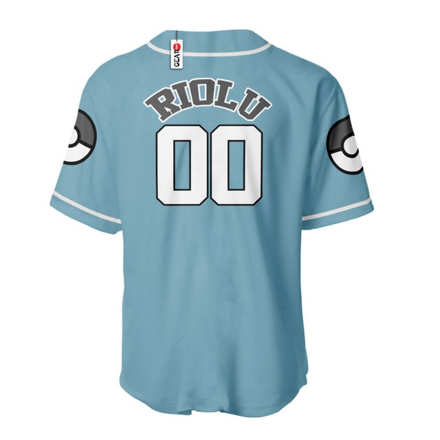 Riolu Baseball Jersey Personalized Edition
