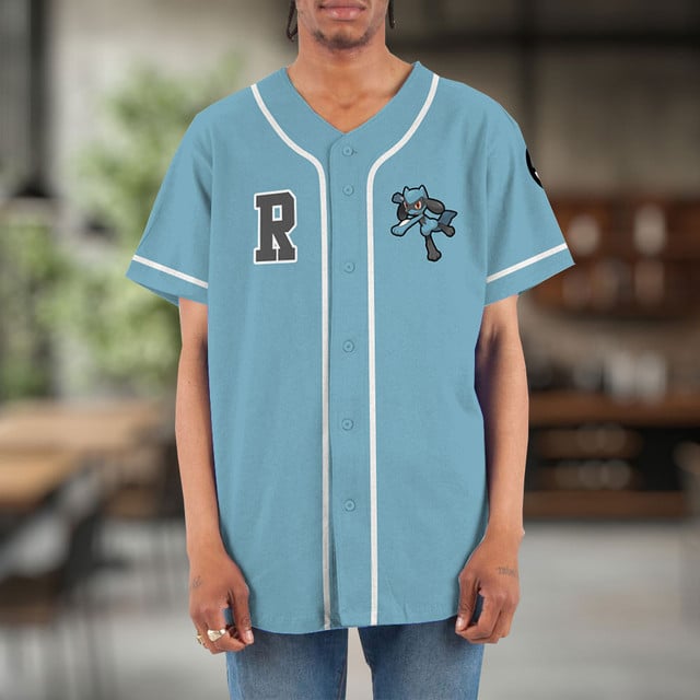 Riolu Baseball Jersey Personalized Edition