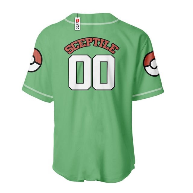 Sceptile Baseball Jersey Personalized Edition