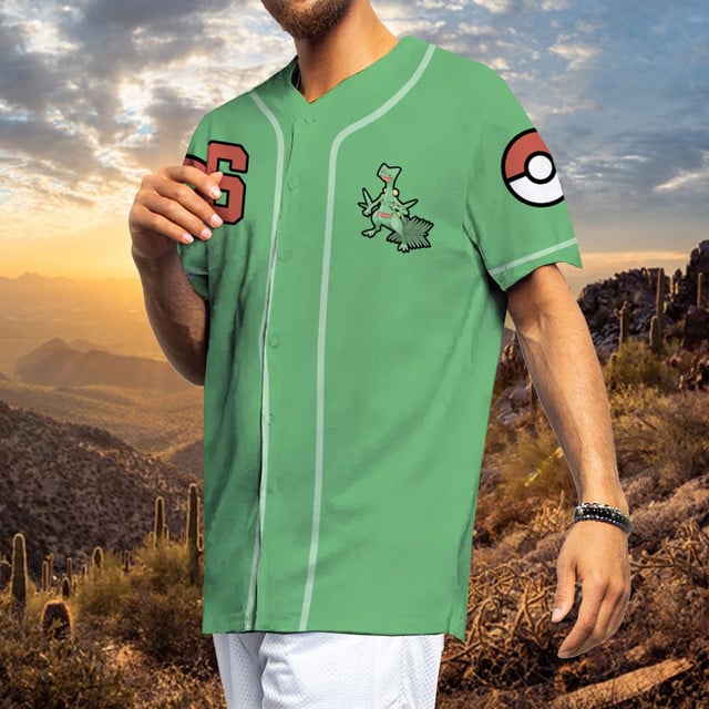 Sceptile Baseball Jersey Personalized Edition