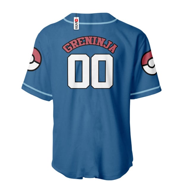 Greninja Baseball Jersey Personalized Edition