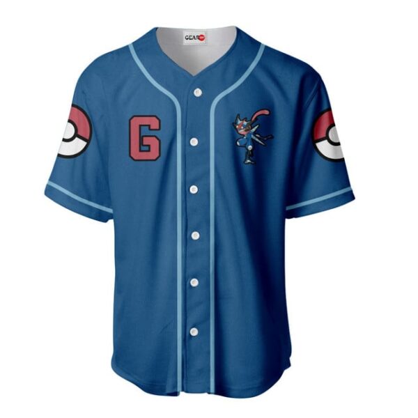 Greninja Baseball Jersey Personalized Edition