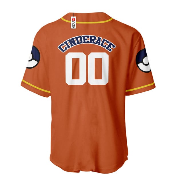 Cinderace Baseball Jersey Personalized Edition