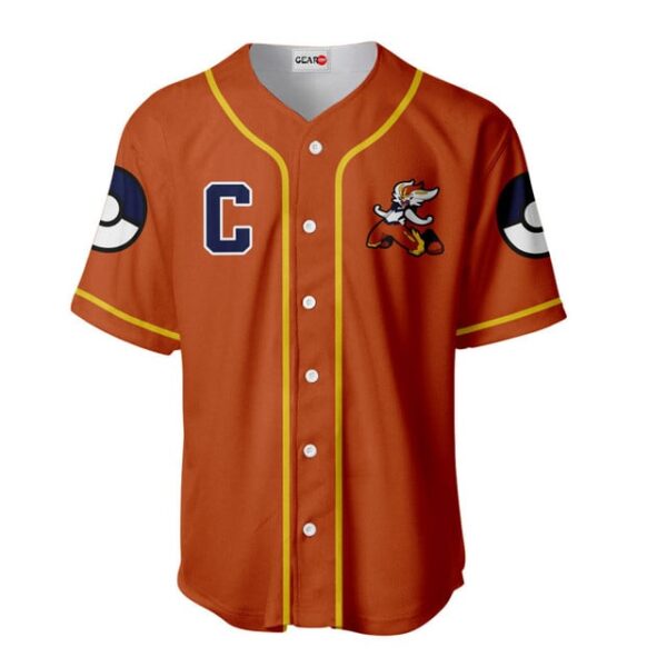 Cinderace Baseball Jersey Personalized Edition