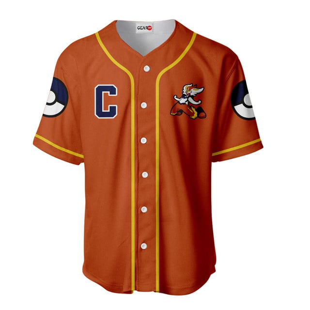 Cinderace Baseball Jersey Personalized Edition