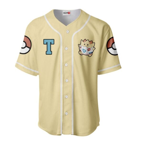 Togepi Baseball Jersey Personalized Edition