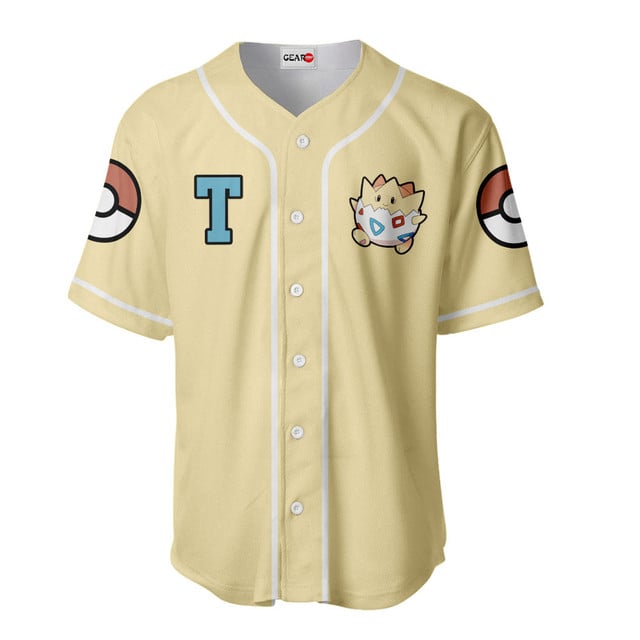 Togepi Baseball Jersey Personalized Edition
