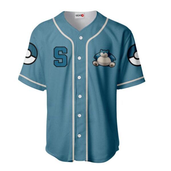 Snorlax Baseball Jersey Personalized Edition