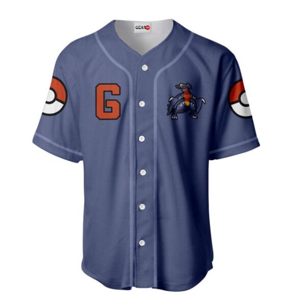 Garchomp Baseball Jersey Personalized Edition