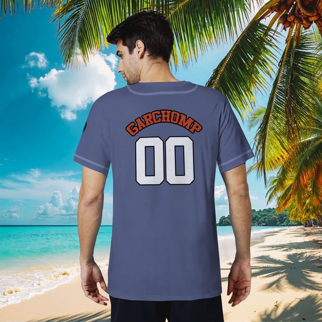Garchomp Baseball Jersey Personalized Edition
