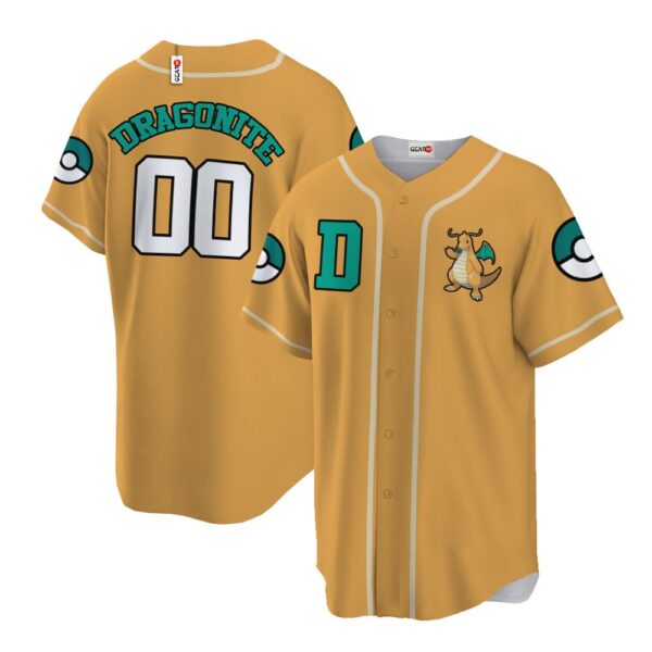 Dragonite Baseball Jersey Personalized Edition
