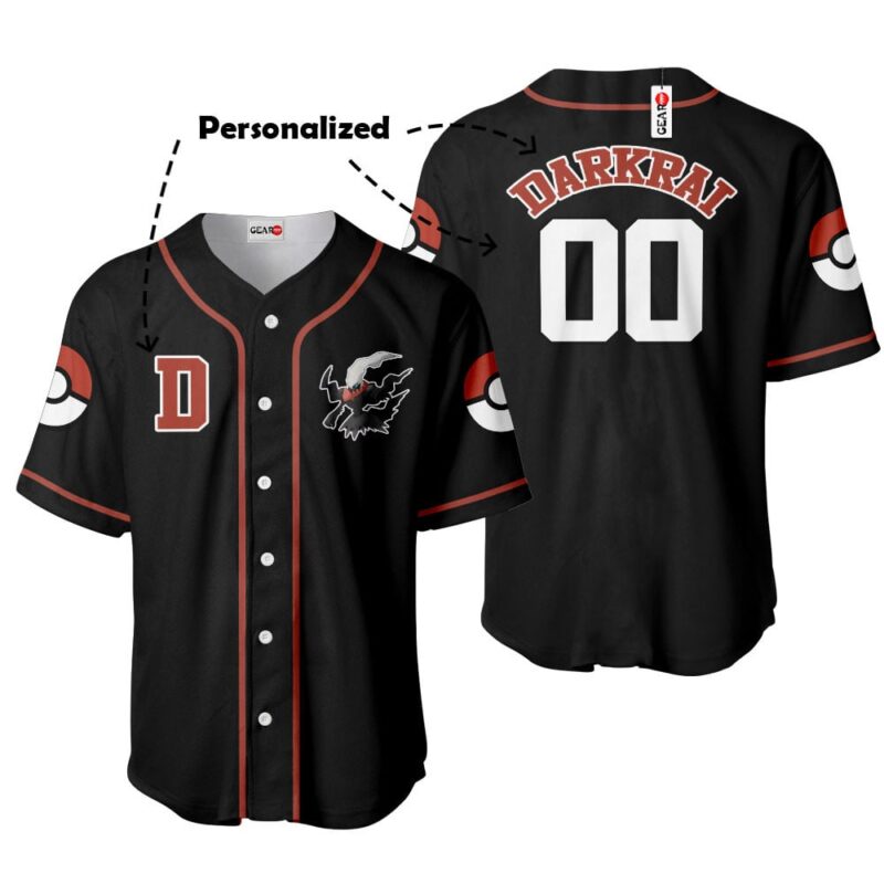 Darkrai Baseball Jersey Personalized Edition