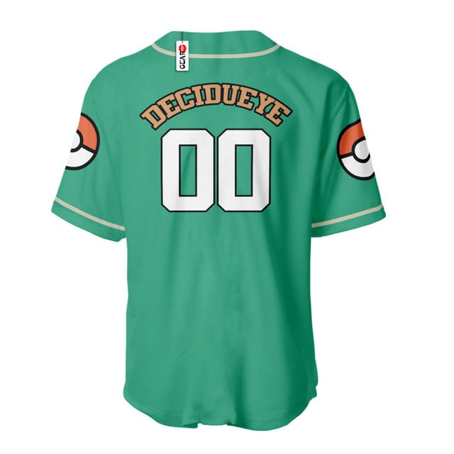 Decidueye Baseball Jersey Personalized Edition