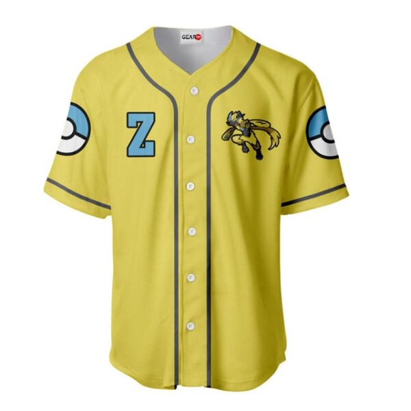 Zeraora Baseball Jersey Personalized Edition