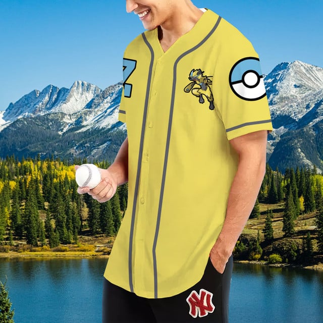 Zeraora Baseball Jersey Personalized Edition