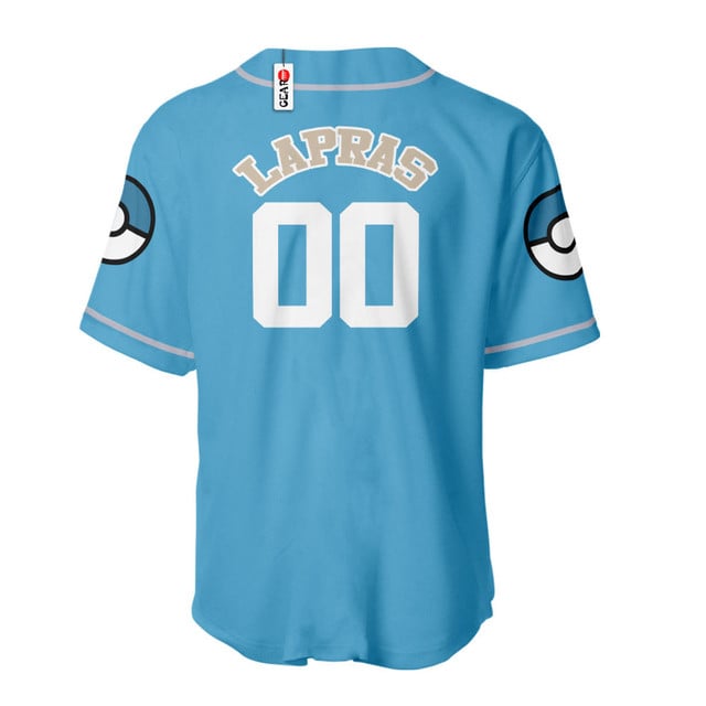 Lapras Baseball Jersey Personalized Edition