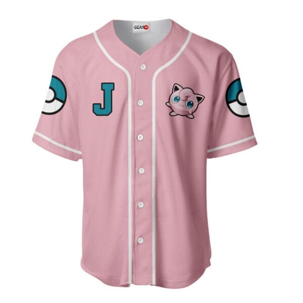 Jigglypuff Baseball Jersey Personalized Edition