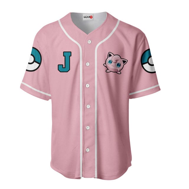 Jigglypuff Baseball Jersey Personalized Edition