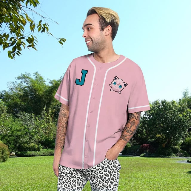 Jigglypuff Baseball Jersey Personalized Edition