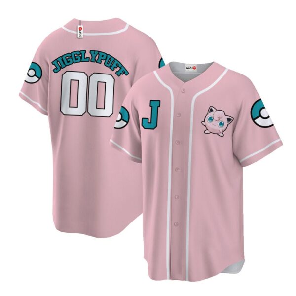 Jigglypuff Baseball Jersey Personalized Edition