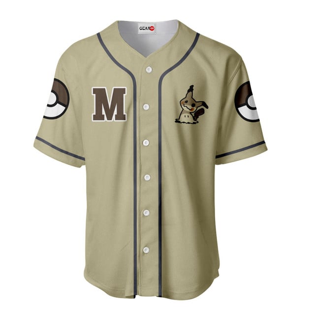Mimikyu Baseball Jersey Personalized Edition