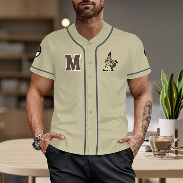 Mimikyu Baseball Jersey Personalized Edition