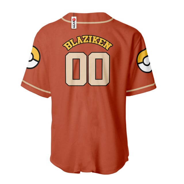 Blaziken Baseball Jersey Personalized Edition