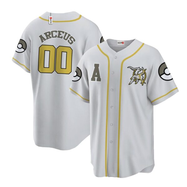 Arceus Baseball Jersey Personalized Edition